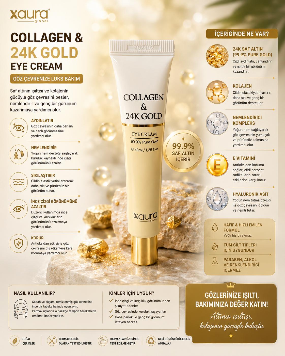 Collagen & 24K Gold Eye Cream