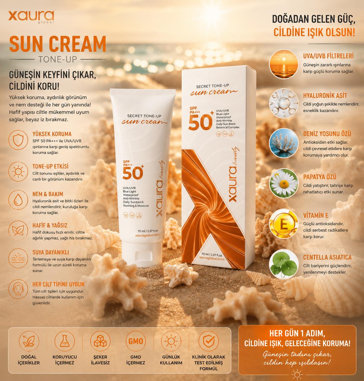 Sun Cream Tone-Up